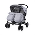 Stroller TWIN with cover Cool GREY