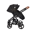 Combi Stroller RIMINI with cover FOREST Green&Black