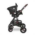 Детска количка ALBA Premium PINK със столче за кола COMET Black */опция/