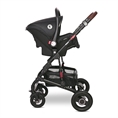 Детска количка ALBA Premium OPALINE Grey със столче за кола COMET Black */опция/