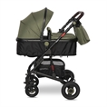 Baby Stroller ALBA Premium with pram body LODEN Green