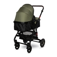 Детска количка ALBA Premium с кош за новородено LODEN Green
