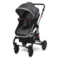 Детска количка ALBA Premium със седалка STEEL Grey