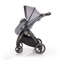 Combi Stroller ADRIA with footcover GREY