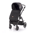 Combi Stroller CALIFORNIA with footcover Black MARBLE