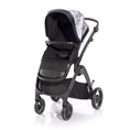 Combi Stroller CALIFORNIA with summer basket Grey MARBLE