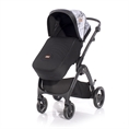 Combi Stroller CALIFORNIA with footcover Grey MARBLE