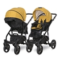 Combi Stroller RIMINI Premium with seat unit Lemon CURRY