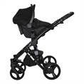 Baby Stroller RIMINI Premium Lemon CURRY with Car Seat RIMINI DI MARE Black STARS */option/