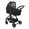 Baby Stroller PATRIZIA with pram body BLACK