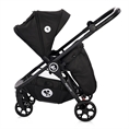 Baby Stroller PATRIZIA with cover BLACK