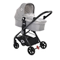 Baby Stroller PATRIZIA with pram body Light GREY