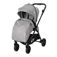 Baby Stroller PATRIZIA with cover Light GREY