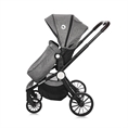 Combi Stroller RAMONA 3in1 with cover STEEL Grey