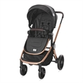 Combi Stroller RAMONA 3in1 with seat unit LUXE Black