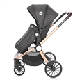 Combi Stroller RAMONA 3in1 with cover LUXE Black