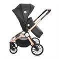 Combi Stroller RAMONA 3in1 with cover LUXE Black