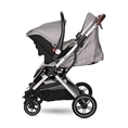 Baby Stroller STORM OPALINE Grey with car seat COMET Grey *option
