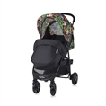 Baby Stroller MARTINA with cover Tropical FLOWERS