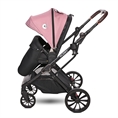 Combi stroller GLORY 3in1 with cover PINK