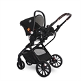 Baby Stroller GLORY 2in1 Tropical FLOWERS with car seat COMET Black DIAMONDS */option/