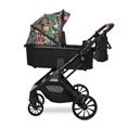 Детска количка GLORY 2в1 с кош за новородено Tropical FLOWERS