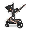 Baby Stroller BOSTON BLACK with car seat COMET Black DIAMONDS */option/