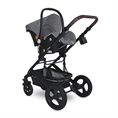 Baby Stroller BOSTON DOLPHIN Grey with car seat COMET OPALINE Grey */option/