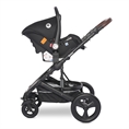 Детска количка BOSTON Tropical FLOWERS със столче за кола COMET Black DIAMONDS */опция/