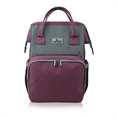 Backpack for stroller TINA Pink&Grey