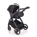 Combi Stroller ADRIA with car seat BLACK *option
