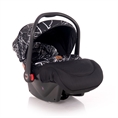 Car Seat PLUTO with footcover Black MARBLE
