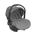 Car Seat PLUTO with footcover Light GREY