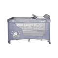 Baby Cot MOONLIGHT 2 Layers Silver Blue CAR