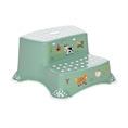 Double Step Stool FUNNY FARM - Nordic GREEN