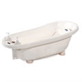 Bath Tub 88 cm + thermometer + bath pad / White-Pink