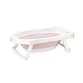 Foldable Anti-Slip Bath 82 cm with Plug NORDIC Pink