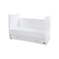 Bed DREAM NEW 70x140 white /transformed into a child bed/
