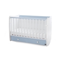 Bed DREAM NEW 70x140 white+baby blue /swinging function/
