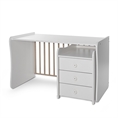 Bed MAXI PLUS NEW white /study desk&cupboard/