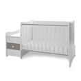 Bed MAXI PLUS NEW white+string /baby bed&cupboard/