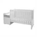 Bed TREND PLUS NEW white /baby bed+cupboard/
