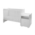 Bed TREND PLUS NEW white Bed TREND PLUS NEW white /baby bed+cupboard/