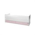 Bed TREND PLUS NEW white+orchid pink /teenage bed/