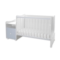 Bed TREND PLUS NEW white+baby blue Bed TREND PLUS NEW white /baby bed+cupboard/