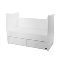 Bed MATRIX NEW white /transformed into a child bed/
