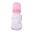 Glass Bottle 120 ml. - Pink