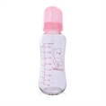 Μπιμπερό γιάλινο 240 ml Pink