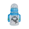 Wide Neck Bottle with 2 Handles 250 ml. - Blue Shark