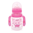 Wide Neck Bottle with 2 Handles 250 ml. - Pink Elephant